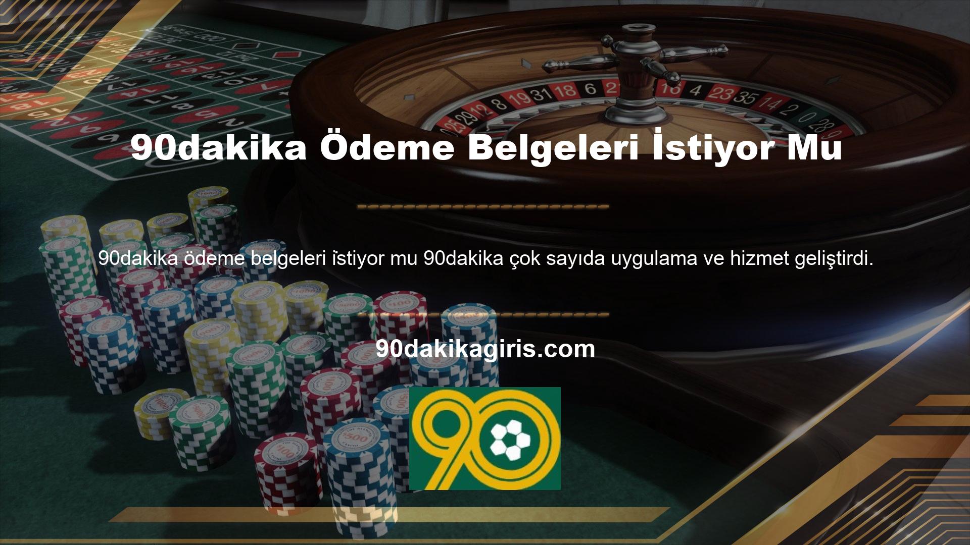 90dakika sistemimiz, bahisçilere sağlanan çeşitli bonuslar ve olumlu oran fırsatlarının bolluğunu geliştirir