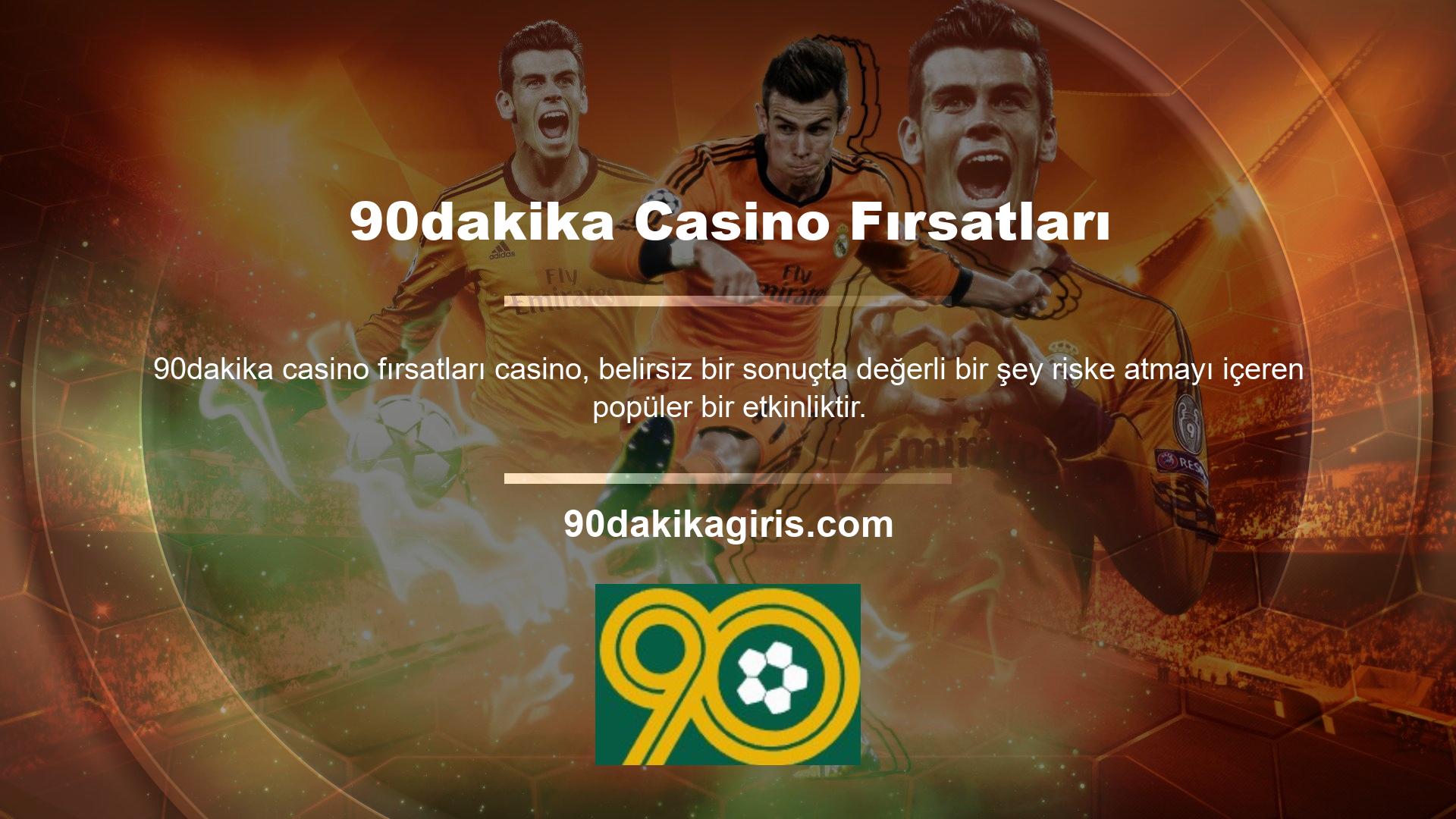 Hızlı para kazanma dürtüsü ve iş dünyasının patlaması ile casino dediğimiz şey arttı