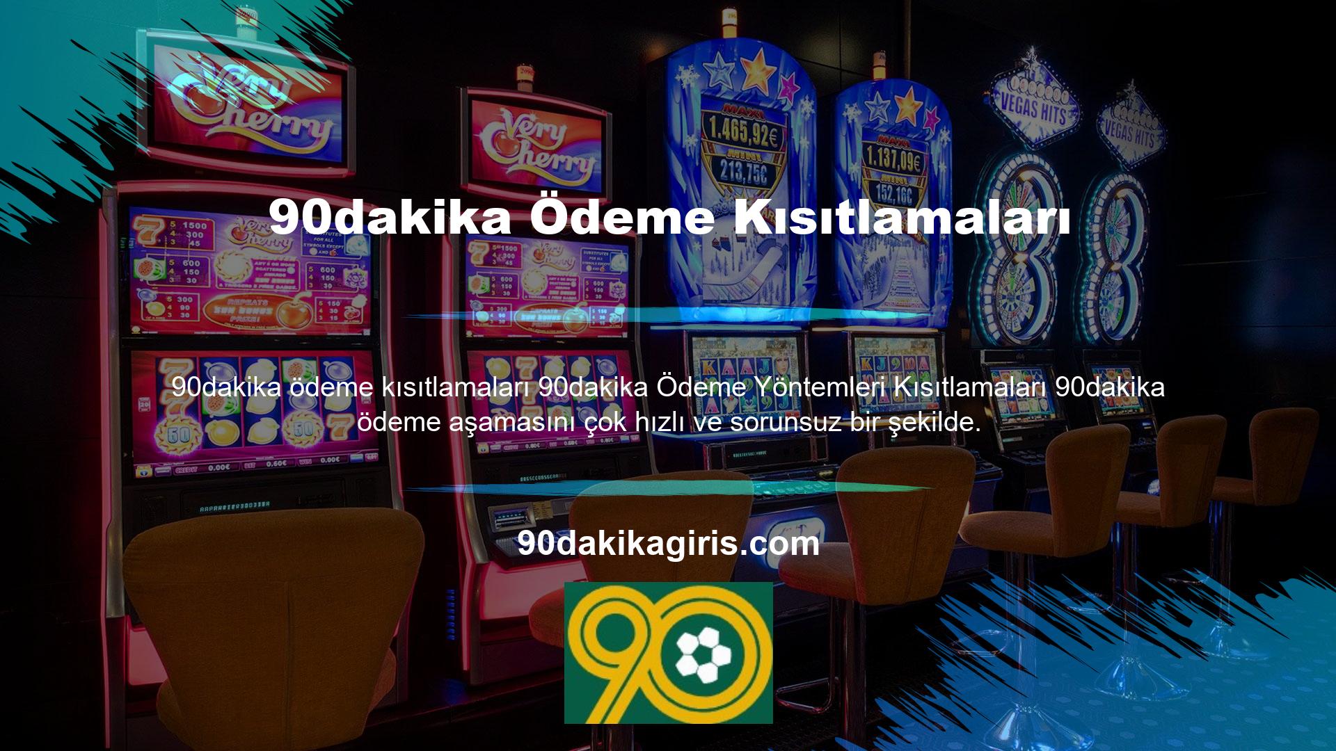 90dakika üyelerinin daha hızlı ve daha kolay ödeme yapmalarına yardımcı olur